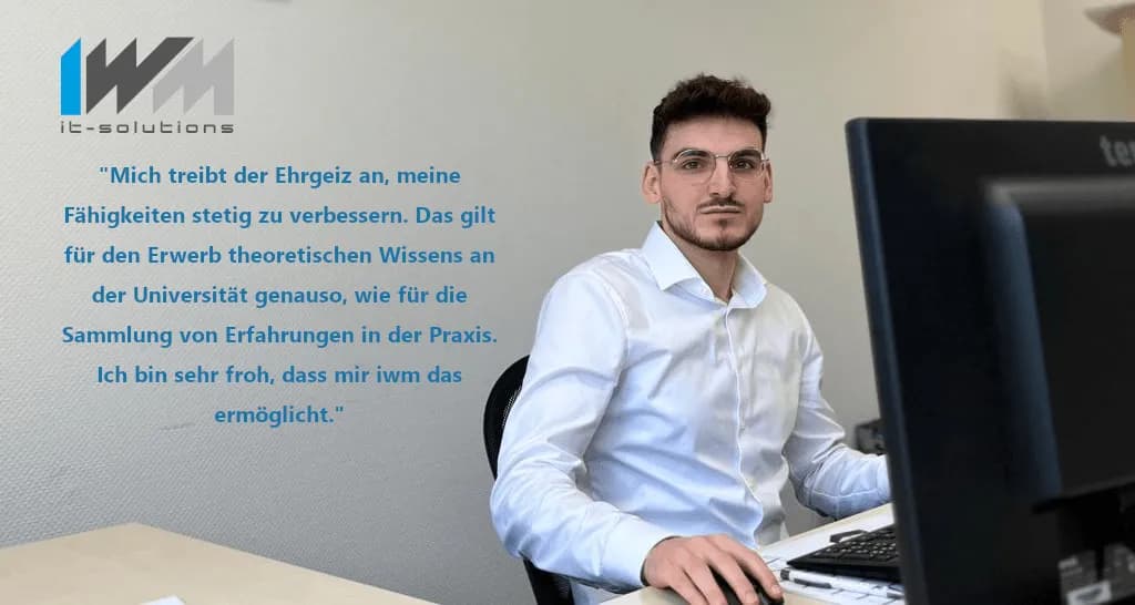 Theoretische Kenntnisse in der Praxis anwenden: Studierende bei iwm immer willkommen