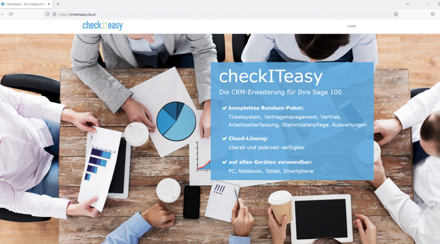 Heute ist unsere neue checkITeasy Homepage online gegangen.
